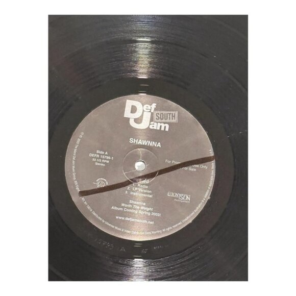 Shawnna Vinyl Record Def Jam South Rap Hip Hop RPM Ludacris Twista 2003 Promo - Picture 5 of 6